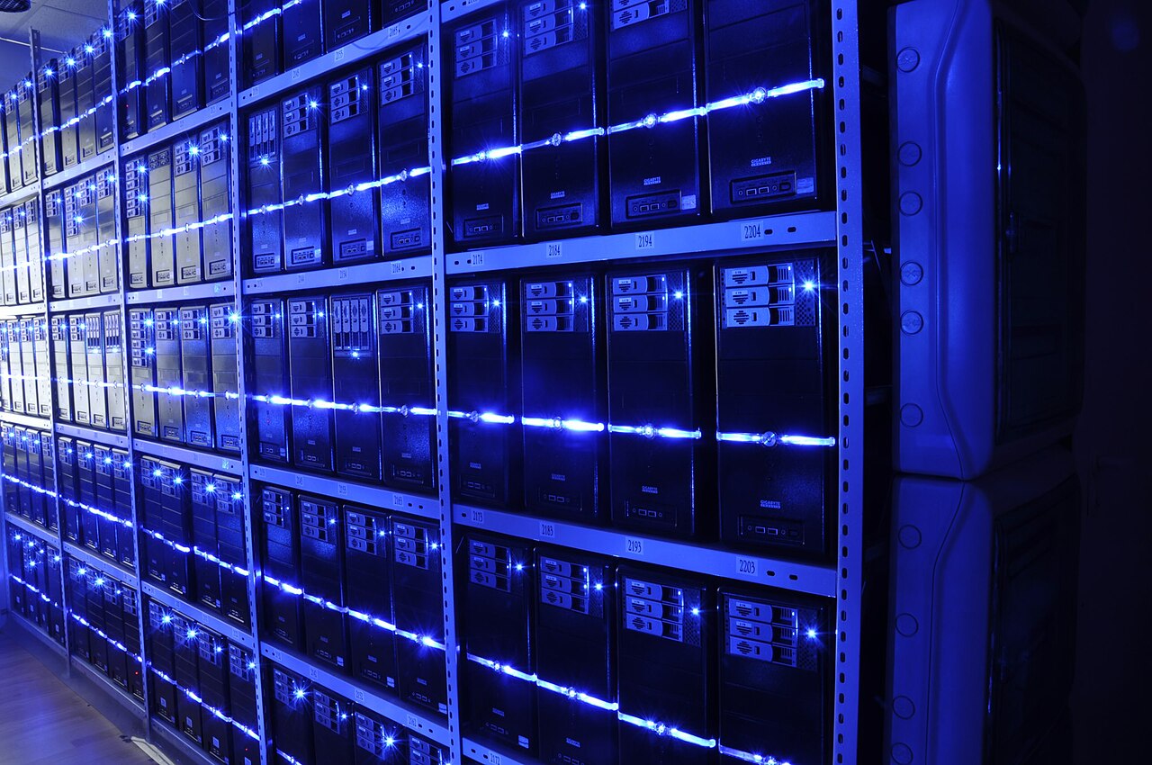 A modern data center